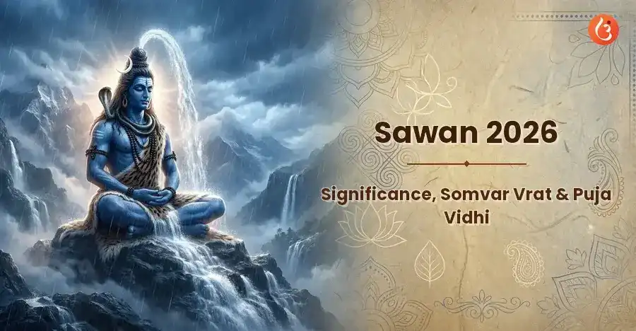 Lord Shiva meditating during Sawan month