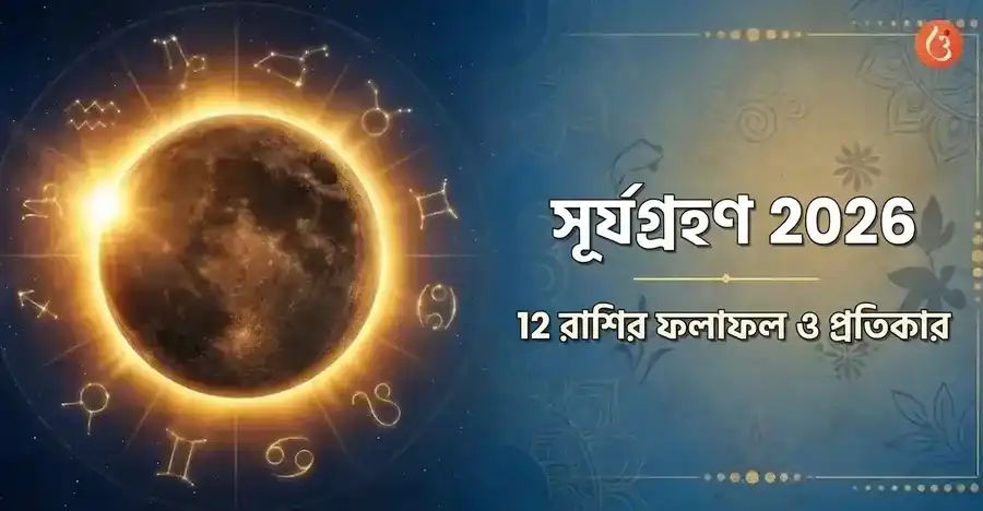 A depiction of the Solar Eclipse with the Sun, Moon, and Earth aligned.