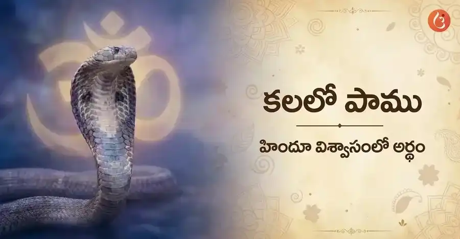Meaning of seeing snakes in a dream according to Hindu Swapna Shastra.