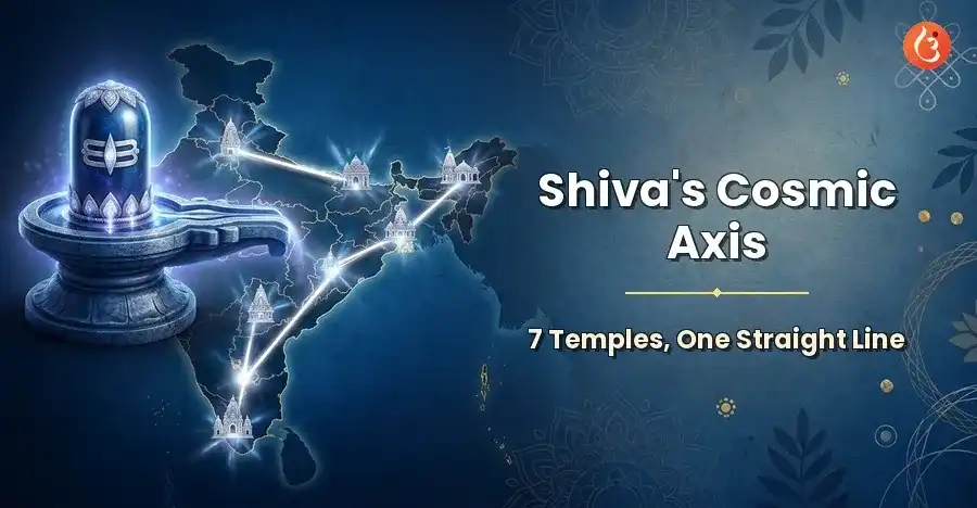 Seven Shiva Temples in a Straight Line