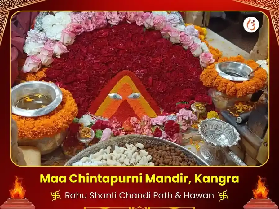  Rahu Shanti Chandi Path & Hawan Chintpurni Mandir Kangra - Utsav Puja