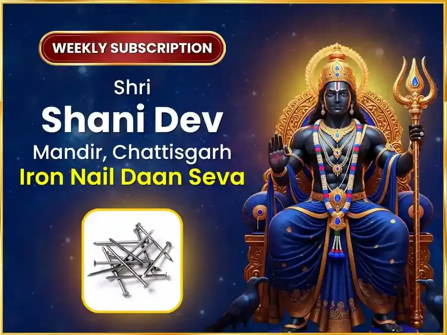 Shanivar Visesh Weekly Shani Iron Nail Daan Seva - Utsav Puja