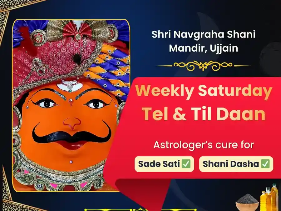Saturday Special Shani Graha Shanti Weekly Oil & Till Daan Seva  - Utsav Puja