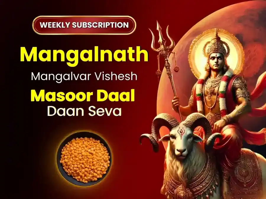 Mangalvar Visesh Mangalnath Weekly Masoor Daal Daan Seva - Utsav Puja