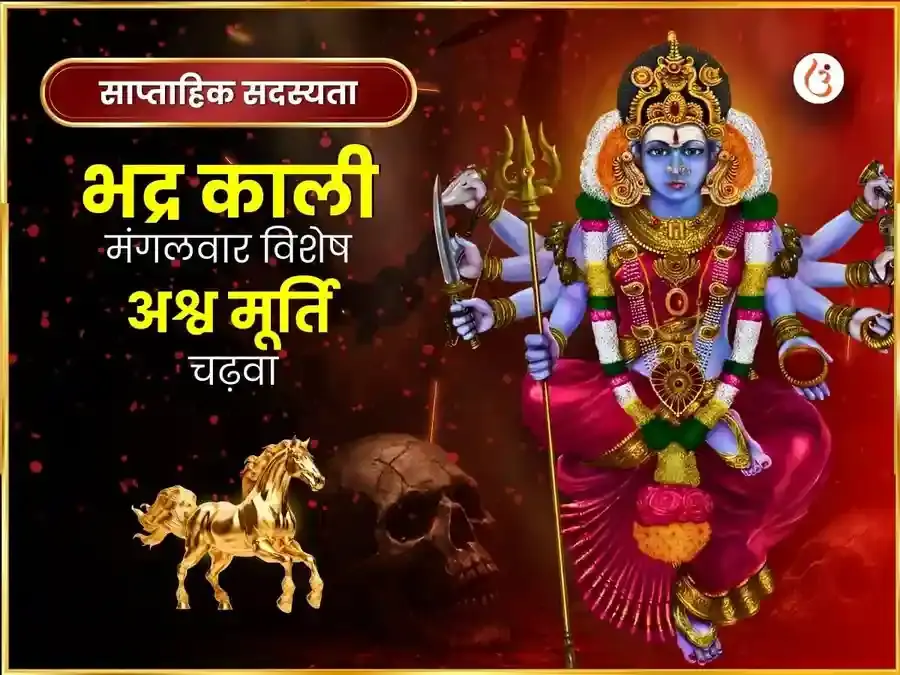 मंगलवार विशेष भद्रकाली मंदिर काशी साप्ताहिक दान सेवा - Utsav Puja