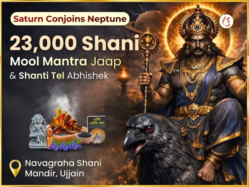  23,000 Shani Mool Mantra Jaap & Shanti Tel Abhishek - Utsav Puja