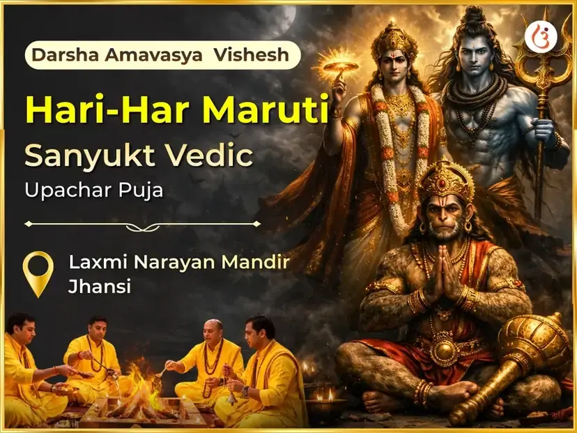 Hari-Har Maruti Darsha Amavasya Vishesh Sanyukt Vedic Upachar Puja  - Utsav Puja