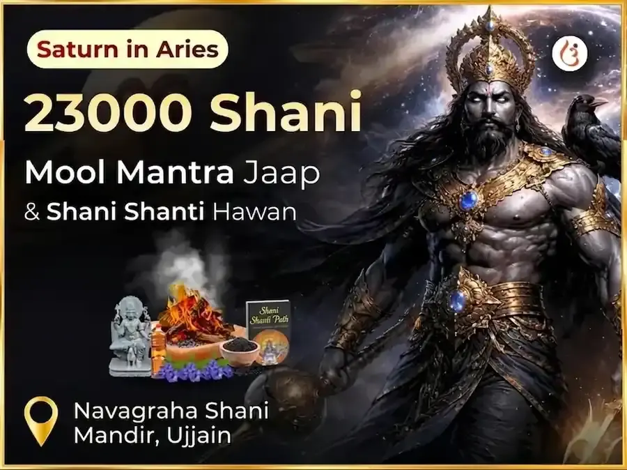 23000 Shani Mool Mantra Jaap & Shani Shanti Tel Til Abhishek - Utsav Puja