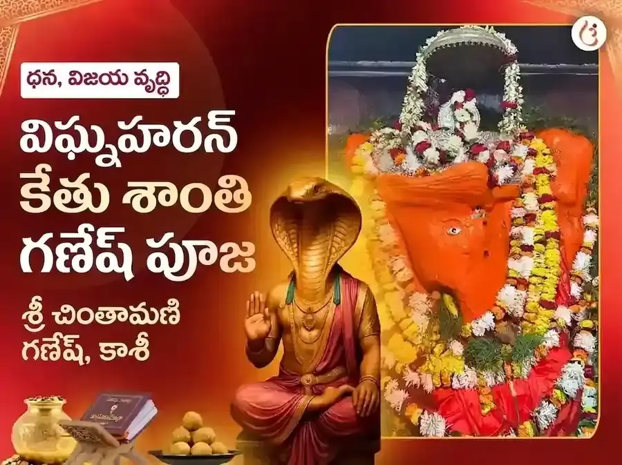 చింతామణి గణేష్ విఘ్నహరన్ కేతు శాంతి మహా పూజ - Utsav Puja