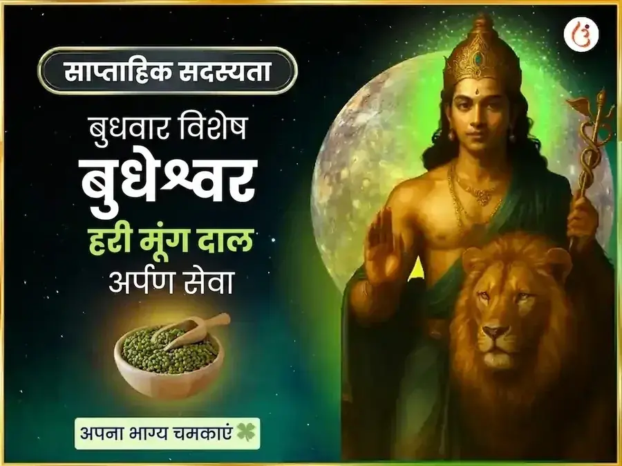 बुधवार विशेष बुधेश्वर महादेव साप्ताहिक दान सेवा - Utsav Puja