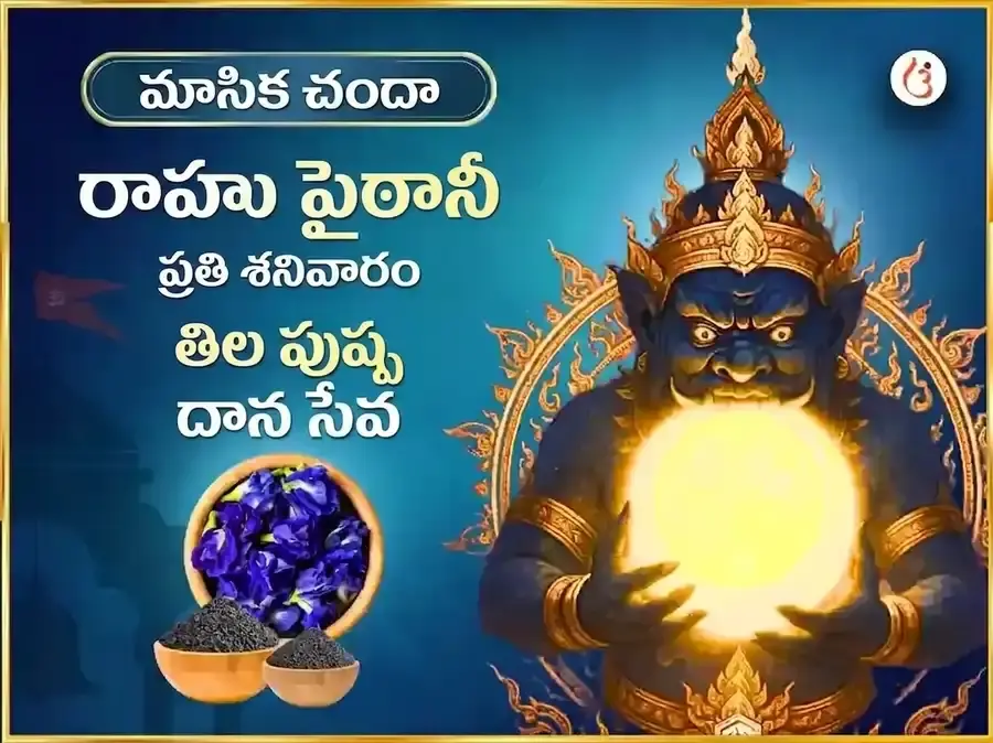 రాహు పైఠానీ మందిర్ సాప్తాహిక (వారపు) సేవ తిల్ & పుష్ప దానం - Utsav Puja