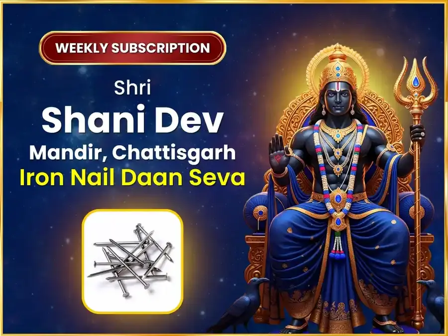 Shanivar Visesh Weekly Shani Iron Nail Daan Seva - Utsav Puja