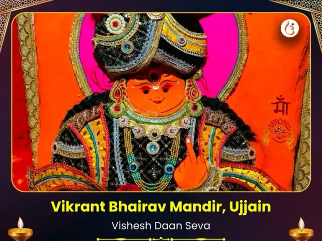 Vikrant Bhairav Mandir Ujjain Visesh Daan Seva - Bhet Offering