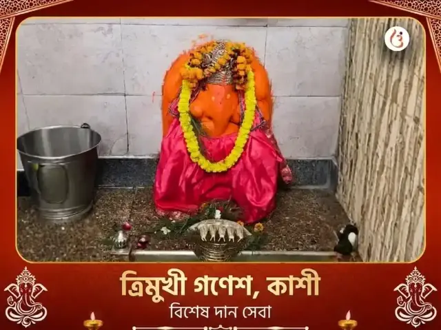 ত্রি মুখী গণেশ কাশী বিশেষ দান সেবা - Bhet Offering