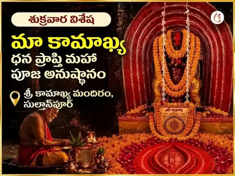 శుక్రవార విశేష మా కామాఖ్య ధన ప్రాప్తి మహా పూజ - Utsav Puja