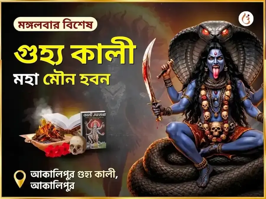 অকালীপুর গুহ্য কালীর গোপন মহা মৌন হোম - Utsav Puja
