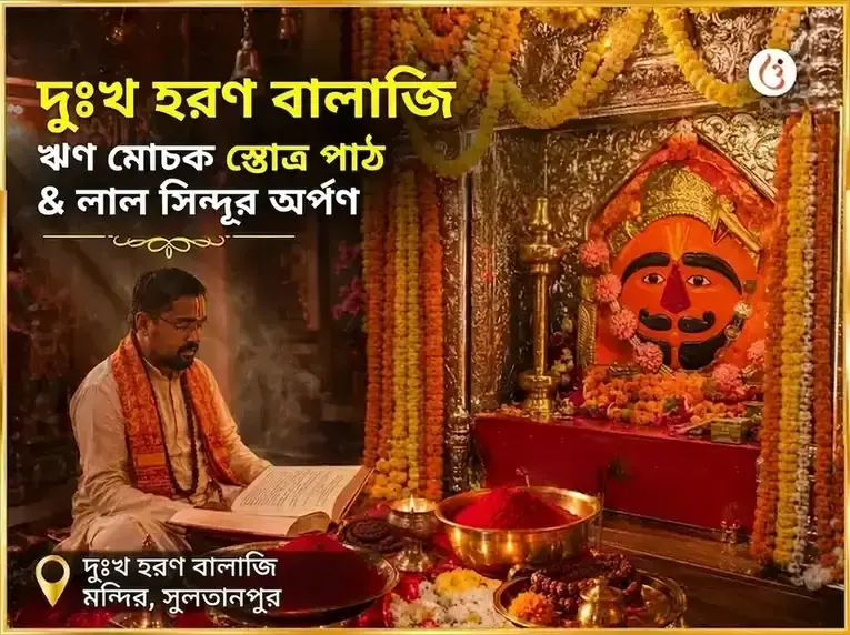 দুঃখ হরণ বালাজি ঋণ মোচক স্তোত্র পাঠ ও লাল সিঁদুর অর্পণ - Utsav Puja