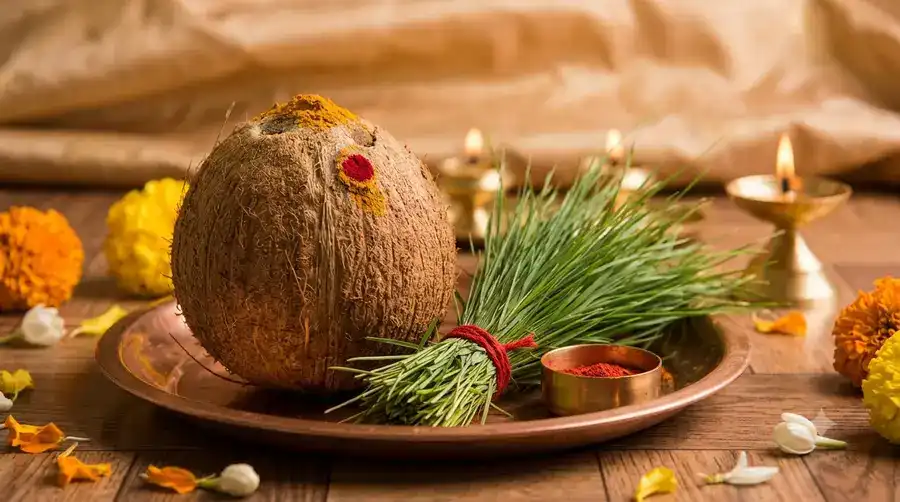 Nariyal & Durva Daan