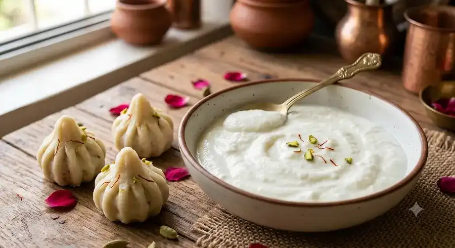 Modak & Dahi Sakkar Arpan