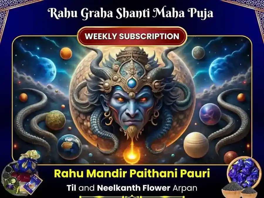 Budhvar Rahu Paithani Mandir Uttarakhand Weekly Til &  Pushpa Daan - Utsav Puja